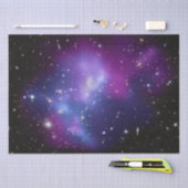 Purple Galaxy Cluster Celestial Photo Tissuepapier (Craft)