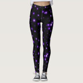 Purple Galaxy Leggings (Voorkant)
