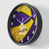 purple gold boys girls basketball personalized (Hoek)
