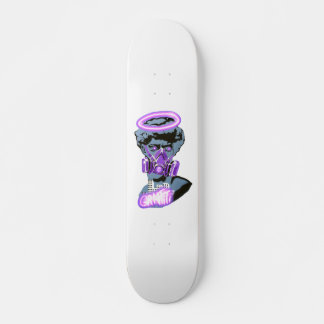purple graffiti persoonlijk skateboard