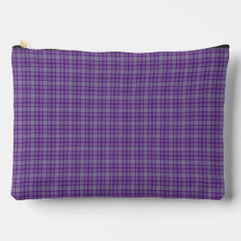 Purple Gray Plaid Tartan Pattern Etui