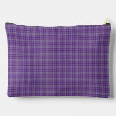 Purple Gray Plaid Tartan Pattern Etui (Achterkant)
