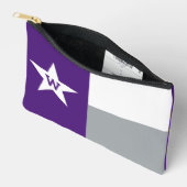 Purple & Gray Texas Flag Etui (Open)