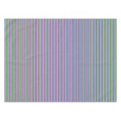 Purple Green Blue Stripes Tafelkleed (Voorkant (Horizontaal))