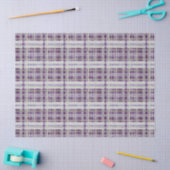 Purple Green Christmas Pattern#2 ID1009 Tissuepapier (Craft)