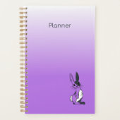Purple Harlequin Bunny Agenda (Voorkant)