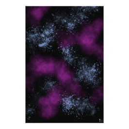 PURPLE HAZE FOTO AFDRUK