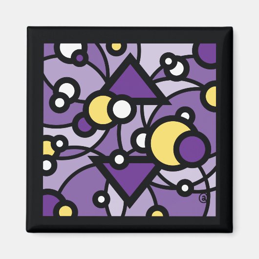 Purple Haze Magneet (Voorkant)