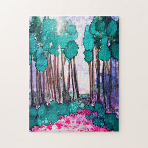 Purple Haze met Pines Puzzle Legpuzzel