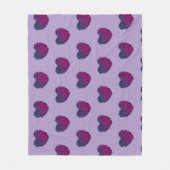 Purple Heart Fleece Blanket (Voorkant)