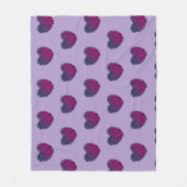 Purple Heart Fleece Blanket Deken (Voorkant)
