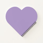 Purple Heart Notebook Notitieboek (Achterkant)