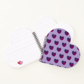 Purple Heart Notebook Notitieboek (Binnen)