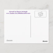Purple Heart Postcard Briefkaart (Achterkant)