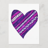 Purple Heart Postcard Briefkaart (Voorkant)