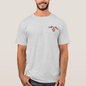 "PURPLE HEART QUOTE" T-Shirt (Voorkant)
