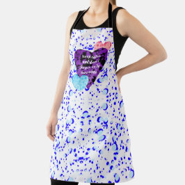 Purple heart vibrant red love schort