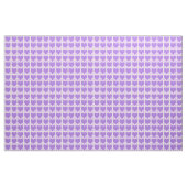 Purple Hearts Pattern Stof (Fat Quarter)