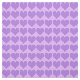 Purple Hearts Pattern Stof