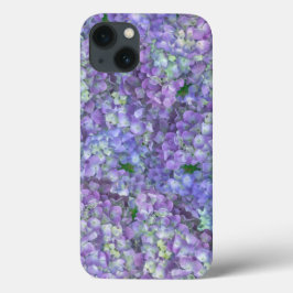 Purple hydrangea flowers Case-Mate iPhone case