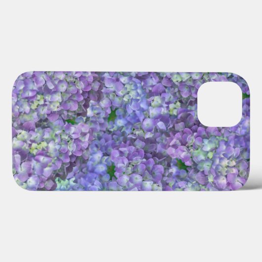 Purple hydrangea flowers Case-Mate iPhone case (Achterkant (horizontaal))