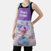 Purple Iris Irises Floral Flower Christmas Schort (Insitu)