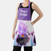 Purple Iris Irises Flowers Floral Flower Christmas Schort (Insitu)