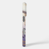 Purple Lavender Gold Elegance in Acrylic With Name Case-Mate iPhone Case (Achterkant / Rechts)