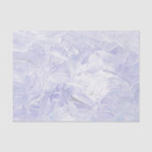 Purple Lavender Paint Brush Strokes Pattern Tissuepapier (Voorkant)