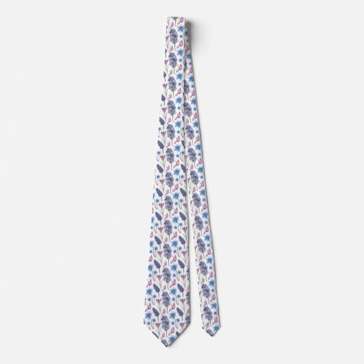 Purple Lilacs Stropdas (Voorkant)