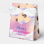 Purple Little Princess Ball Bedankdoosjes (Voorkant Zijde)