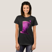 Purple Mad Hatter  We're All Mad Here T-shirt (Voorkant volledig)