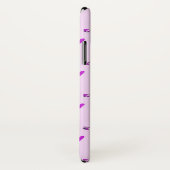 Purple makeup artist business pattern Case-Mate iPhone case (Achterkant / rechts)