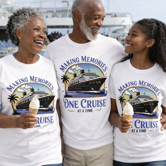 PURPLE Making Memories Cruise T-shirt