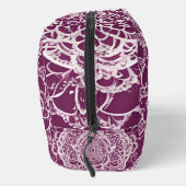 Purple mandala AI art  Toilettasje (Rechts)