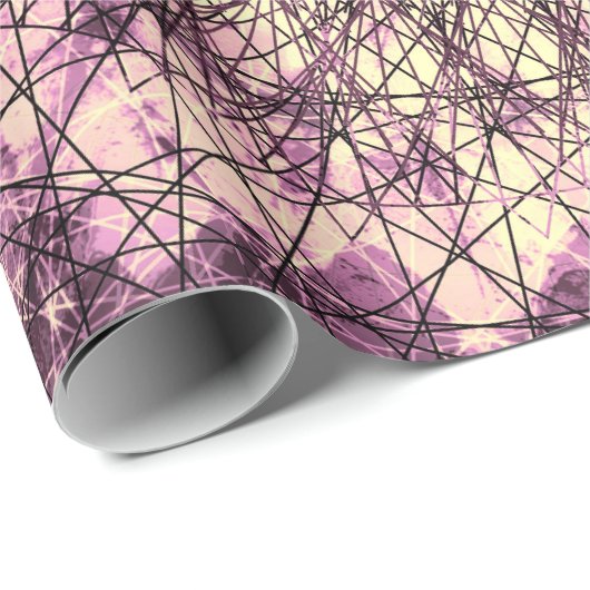 Purple Mandala Cadeaupapier (Rol Hoek)