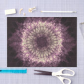 Purple Mandala Tissuepapier (Craft)