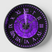 Purple Midnight Clock (Voorkant)