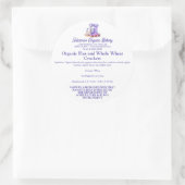 Purple Mixer Bread Bakery Food Product Label (Tas)