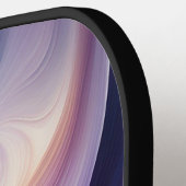 Purple Momentum – Abstract Art Pickleball Paddle (Links Detail)