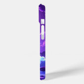 Purple Moon Over the Sea – Dreamy Night Sky iPhone Case-Mate iPhone Case (Achterkant / Links)