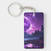 Purple Moon Vista Keychain (Voorkant)