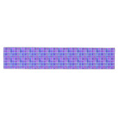 Purple Mosaic Squares Tile Pattern Medium Tafelloper (Horizontaal)