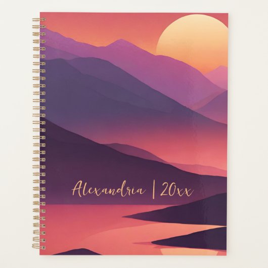 Purple Mountains Planner (Voorkant)