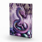 Purple Mystic Dragon Gothic Fotoblokken (Rechts)