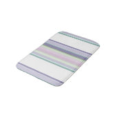 Purple, Neptune, sea green, and Lavender stripes Badmat (Gekanteld)