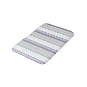 Purple, Neptune, sea green, and Lavender stripes Badmat (Gekanteld)