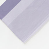 Purple, Neptune, sea green, and Lavender stripes Fleece Deken (Hoek)