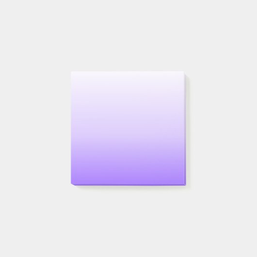 Purple Ombre Gradient Post-it® Notes (Voorkant)