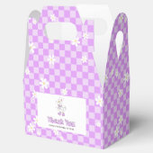 Purple One Silly Goose - Girl First Birthday Bedankdoosjes (Geopend)